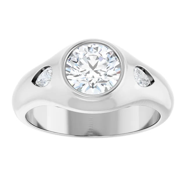 Trilogy Signet Ring