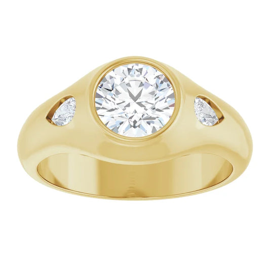 Trilogy Signet Ring