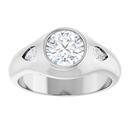 Trilogy Signet Ring