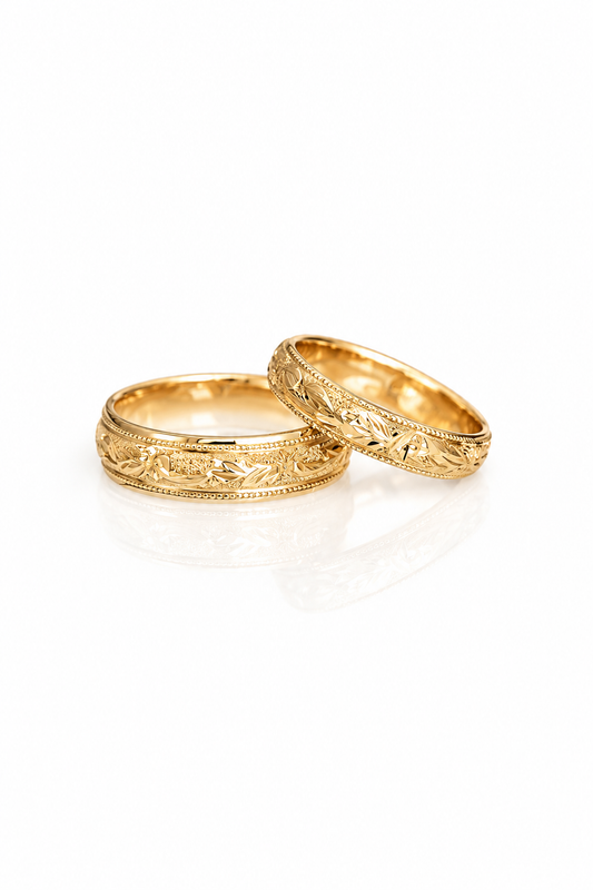 Custom Wedding Band for Yuri & Ren
