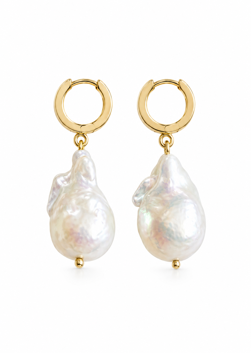 Baroque Pearl Drop Earrings