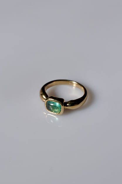 Seafoam Tourmaline Ring