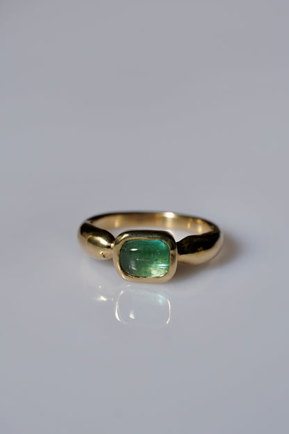 Seafoam Tourmaline Ring