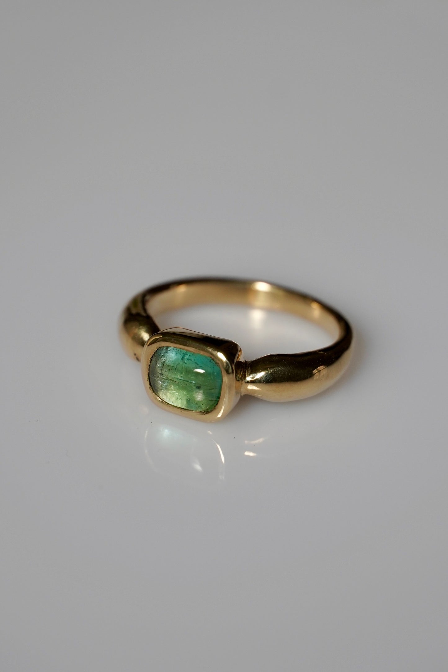 Seafoam Tourmaline Ring