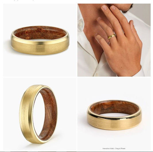 Custom Wedding Band for Jamie & Ian