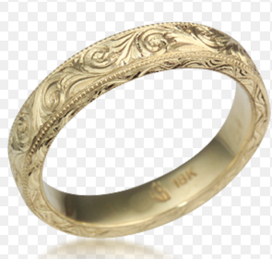 Custom Wedding Band for Yuri & Ren